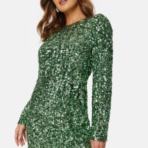 Colyn LS Short Sequins Dress