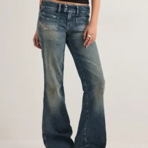 Diesel - Blå - D-Hush L.32 Trousers