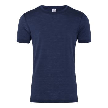 Dovre Wool Light T-Shirt Marineblå uld Small Herre Dovre Wool Light T-Shirt Marineblå uld Small Herre