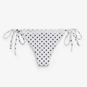 Nelly - Hvid - Lace Decore Bikini Panty