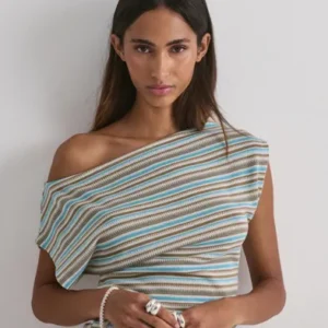 Nelly - Mønstret - Chill Stripe Waist Focus Top