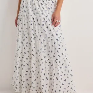 Neo Noir - Blå - Asta Small Blossom Skirt