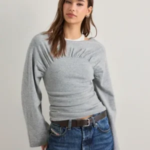 Neo Noir - Grå - Kaiba Knit Blouse
