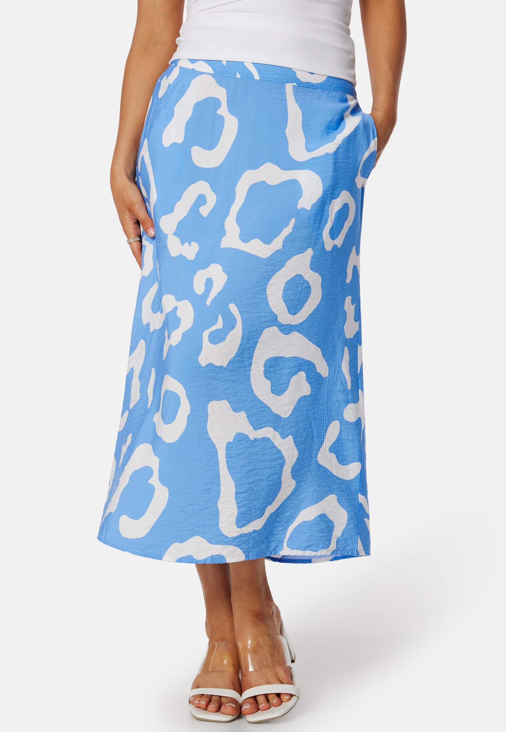 Objjacira Mid Waist Skirt Objjacira Mid Waist Skirt