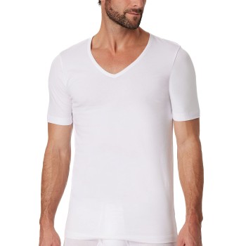 Schiesser 2P Organic Cotton V-Neck 3XL-4XL Hvid økologisk bomuld 3XL Herre Schiesser 2P Organic Cotton V-Neck 3XL-4XL Hvid økologisk bomuld 3XL Herre
