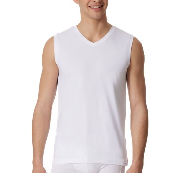 Schiesser Long Life Cotton Tank Top Hvid bomuld Small Herre Schiesser Long Life Cotton Tank Top Hvid bomuld Small Herre