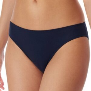 Schiesser Trusser Invisible Lace Brief Mørkblå 38 Dame