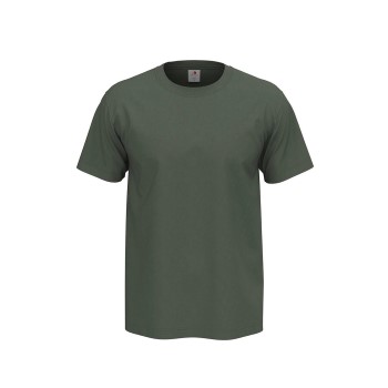Stedman Comfort Men T-shirt Zinkgrå bomuld Small Herre Stedman Comfort Men T-shirt Zinkgrå bomuld Small Herre