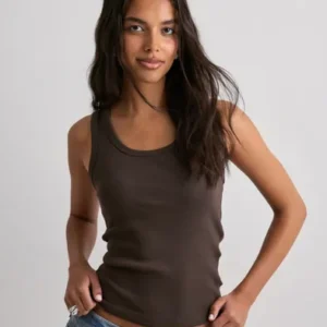 Vero Moda - Brun - Vmchloe Sl Short Tank Top Noos