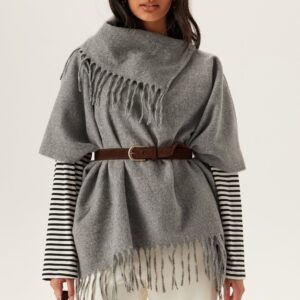 Vifjolira High Neck Poncho