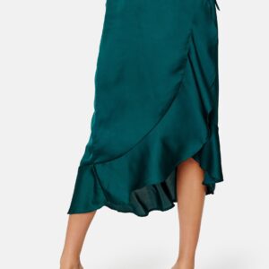 Villima satin skirt