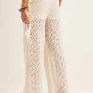 Wide Lace Trousers