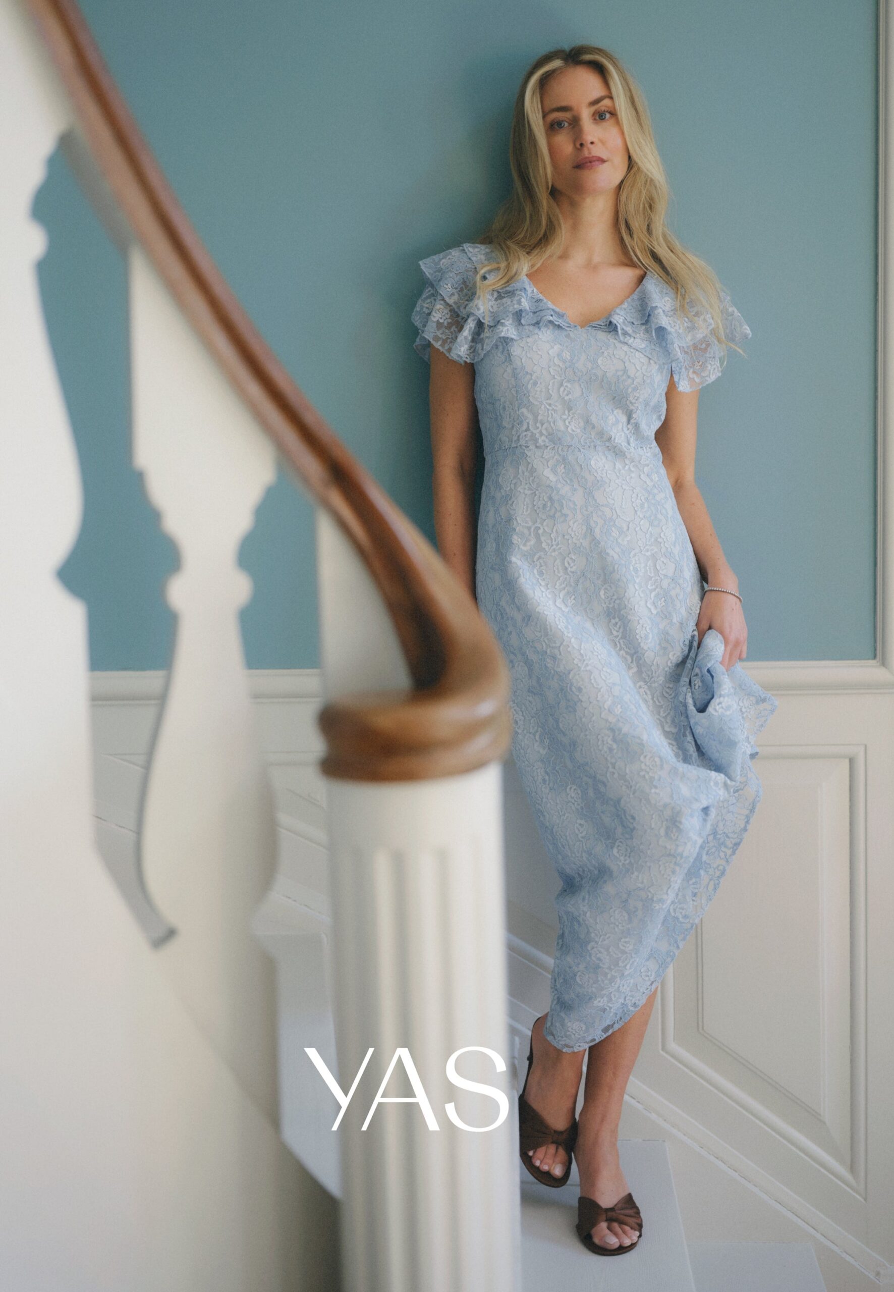 Yaslovisa Ss Ankle Lace Dress Yaslovisa Ss Ankle Lace Dress