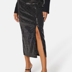Darkness HW Midi Skirt