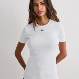 Diesel - Hvid - T-ribber-od T-shirt