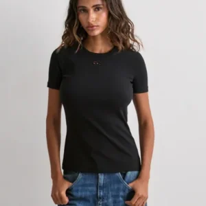 Diesel - Sort - T-ribber-od T-shirt