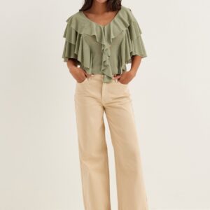Flounce Top