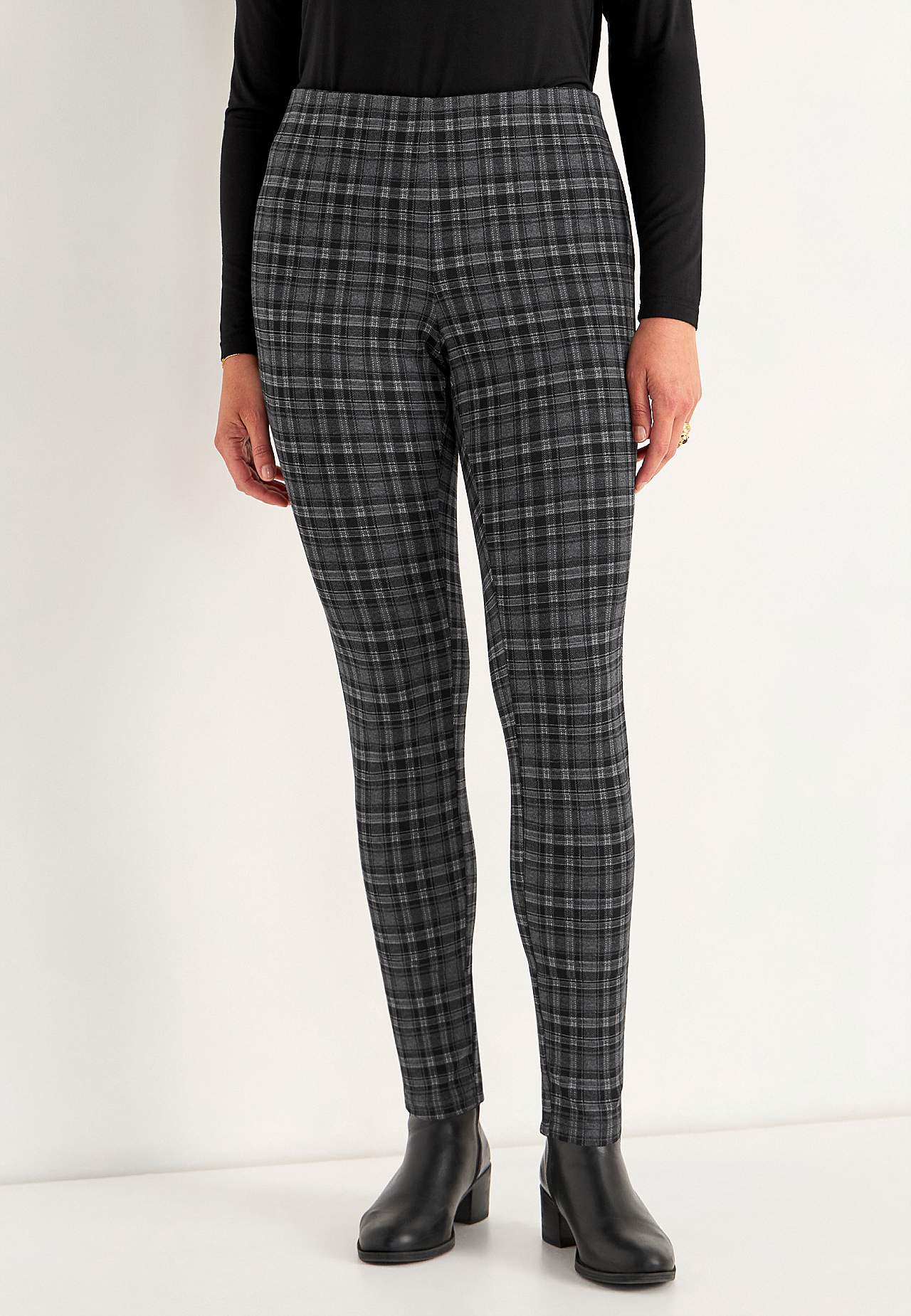 Jacquardmønstrede leggings Jacquardmønstrede leggings