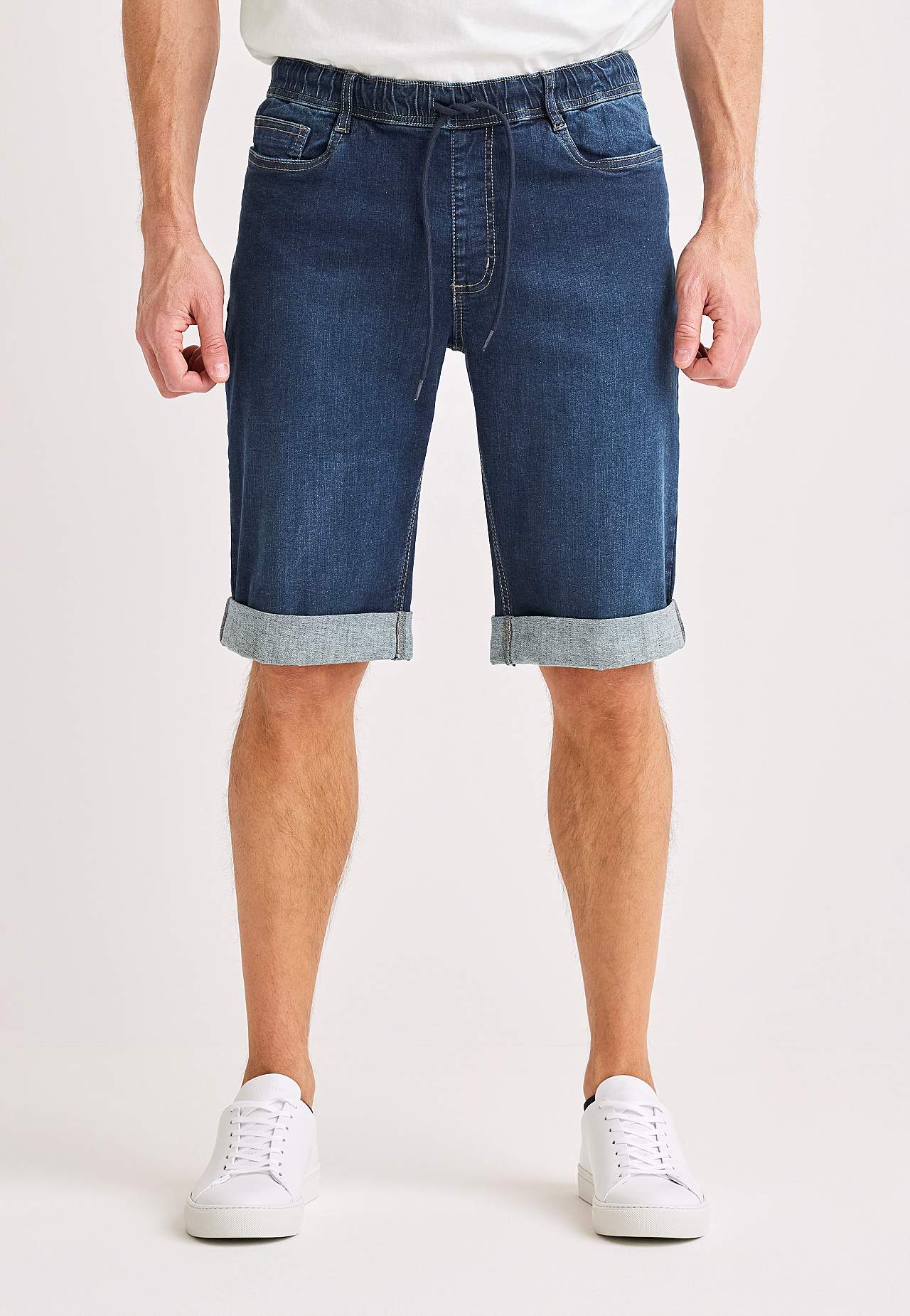 Joggershorts med elastisk talje Joggershorts med elastisk talje