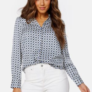 Lillyanna satin blouse