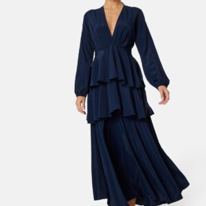Long Sleeve Tiered Maxi Dress