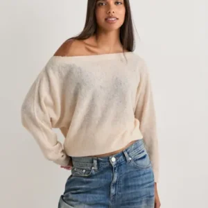 Nelly - Beige - Slouchy Knit Sweater