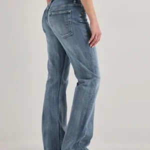 Nelly - Blå - Soft Bootcut Jeans