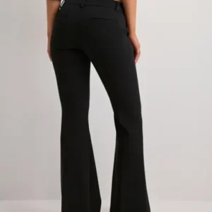 Nelly - Sort - Wide Flare Suit Pants