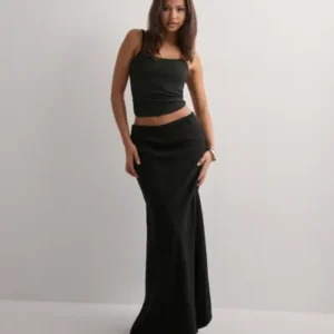 Neo Noir - Sort - Viso Linen Skirt