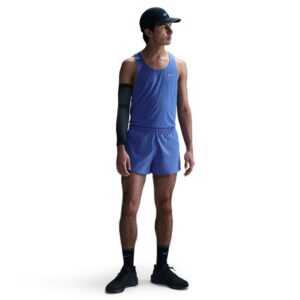 Nike Dri-FIT Fast 3 Inch Shorts til mænd - Blå, lette og svedtransporterende løbeshorts