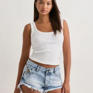 One Teaspoon - Blå - Bonitas Lw Dnm Short