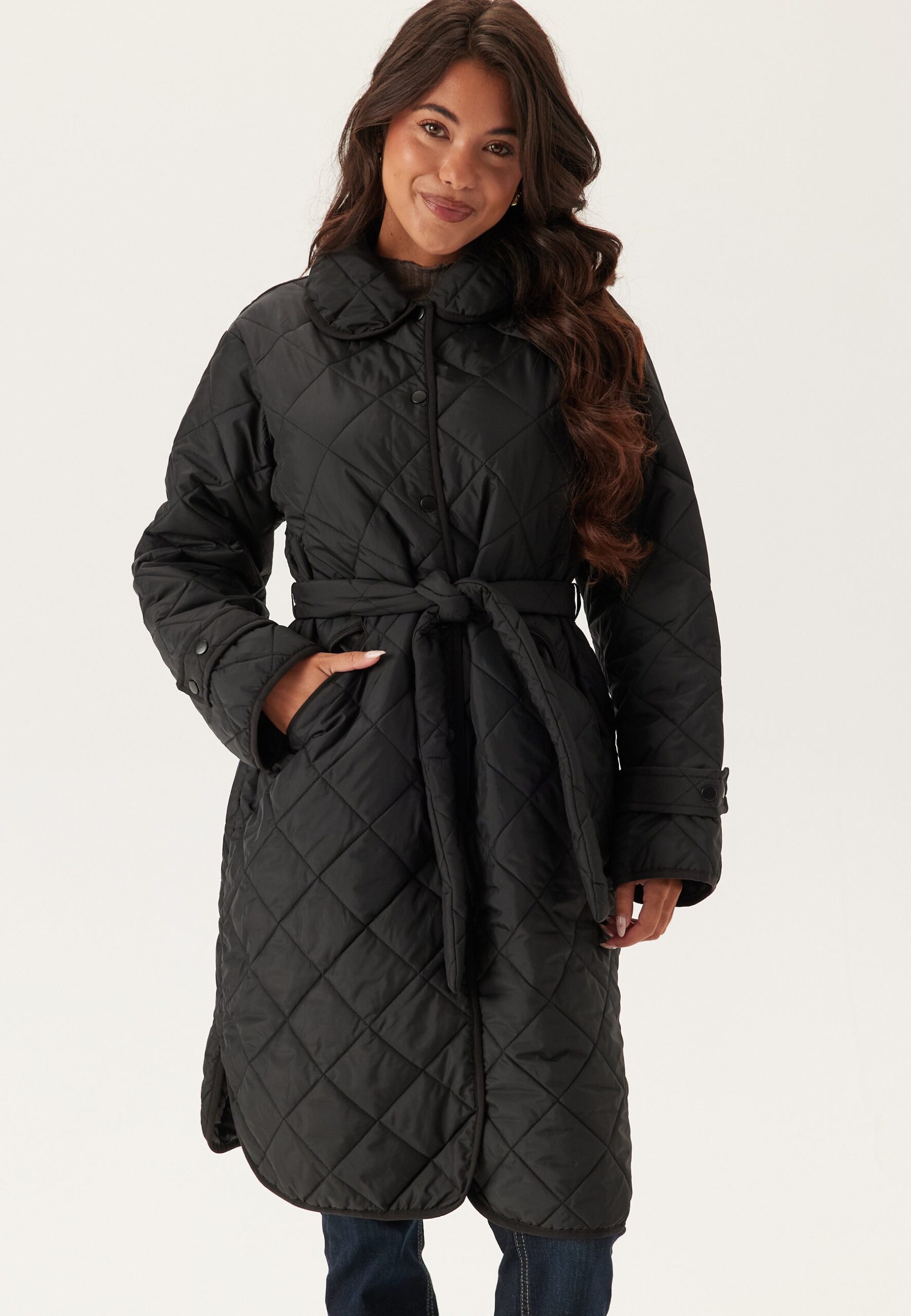 Pcemily Long Quilted Jacket Pcemily Long Quilted Jacket