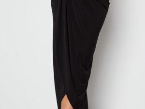 Rouched Maxi Skirt