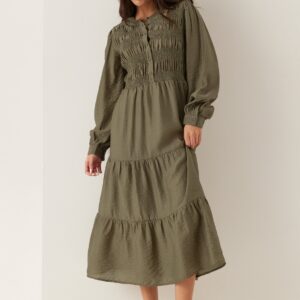 Smock Midi Dress