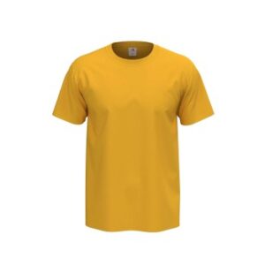 Stedman Comfort Men T-shirt Senepsgul bomuld Small Herre