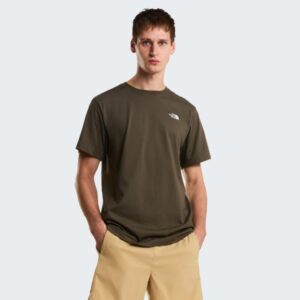 The North Face ThEvolution Simple Dome Regular SS Tee Str. M Grøn Herre