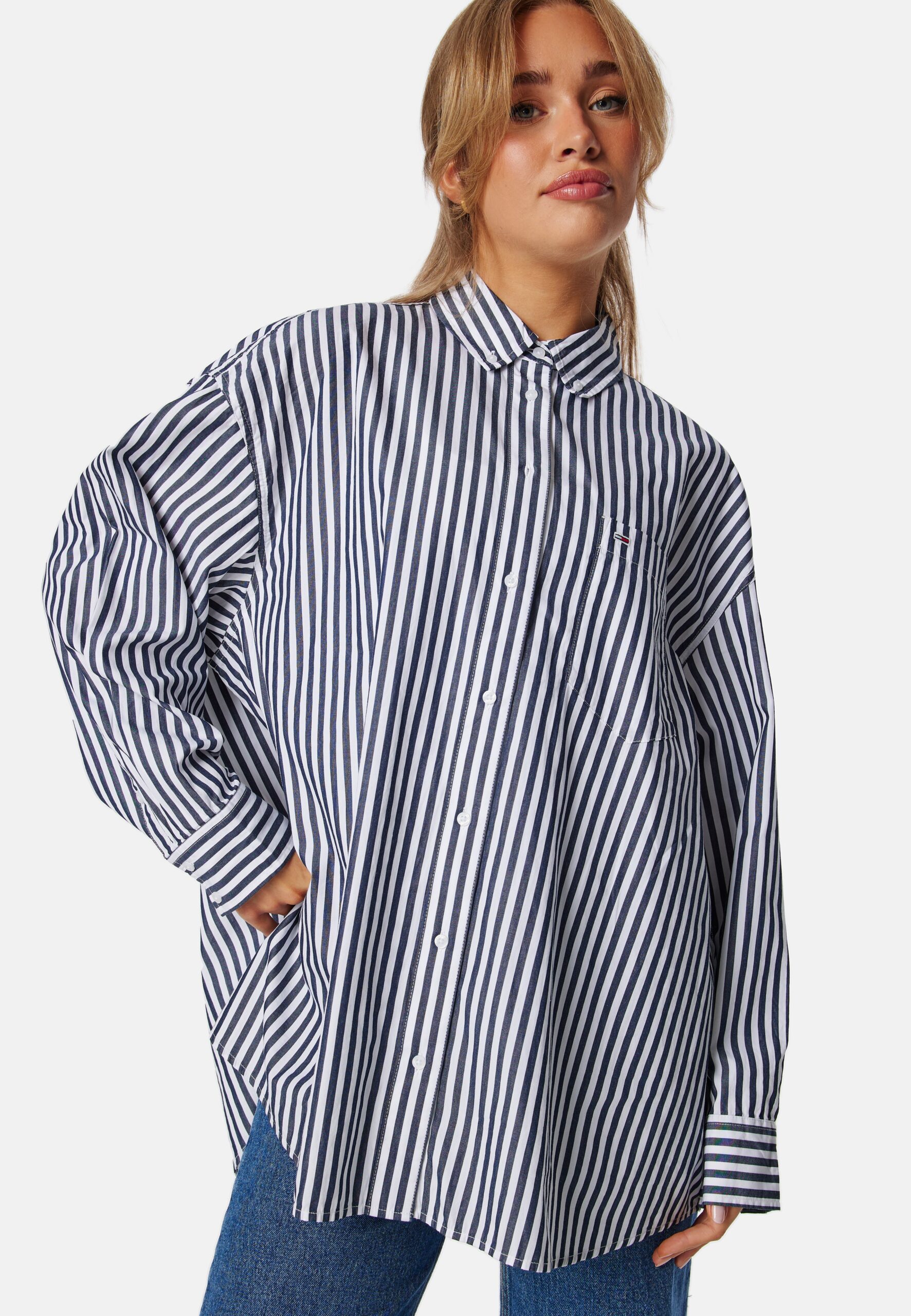 Tjw Ovs Pinstripe Shirt Tjw Ovs Pinstripe Shirt