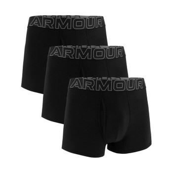 Under Armour 3P Performance Cotton Solid 3in Boxers Sort Medium Herre Under Armour 3P Performance Cotton Solid 3in Boxers Sort Medium Herre