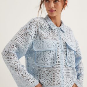Vimerinda Crochet L/S CARDIGAN