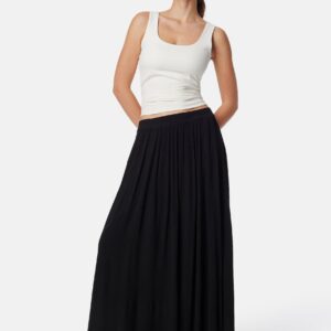 Viscose Crepe Maxi Skirt
