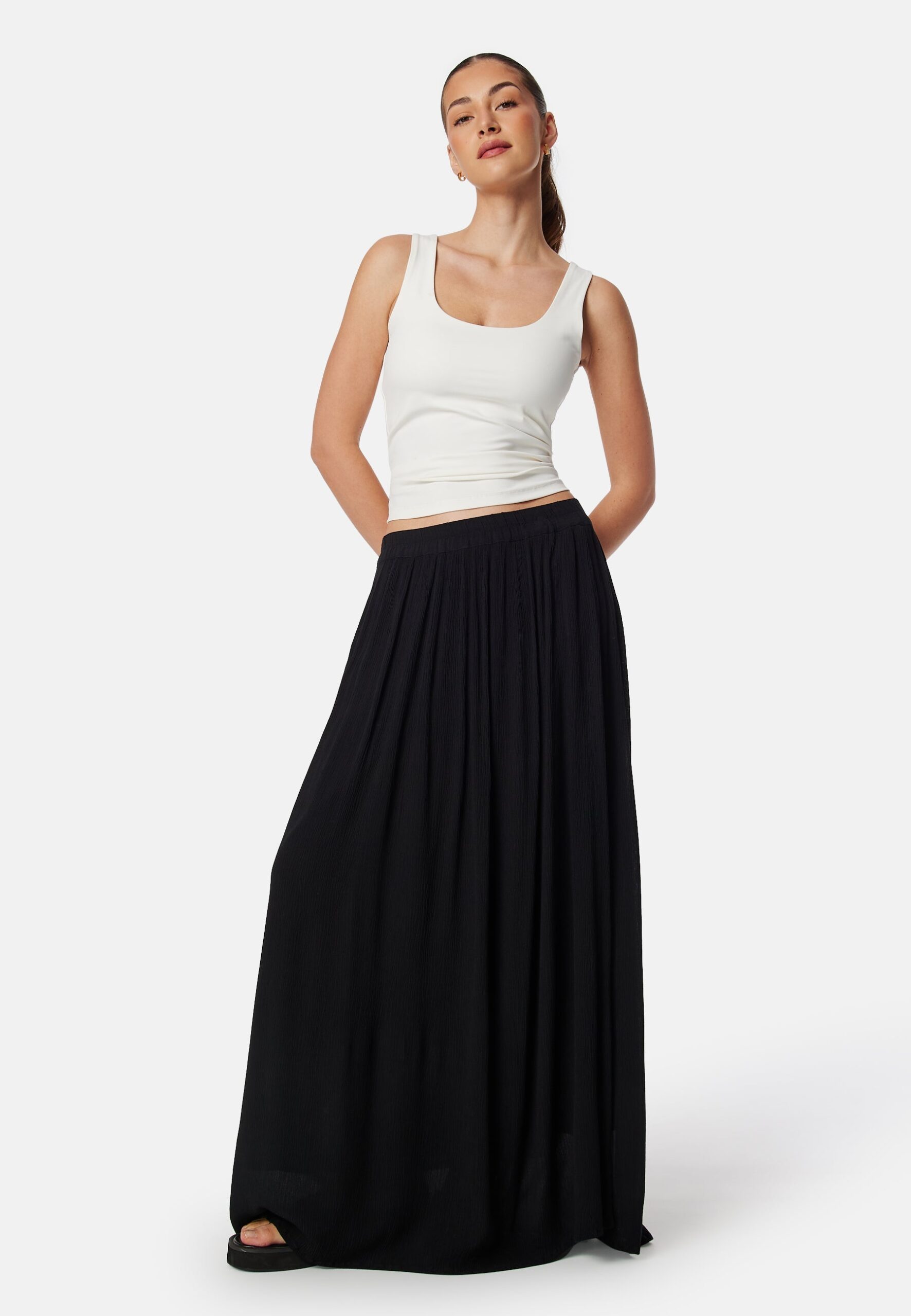 Viscose Crepe Maxi Skirt Viscose Crepe Maxi Skirt