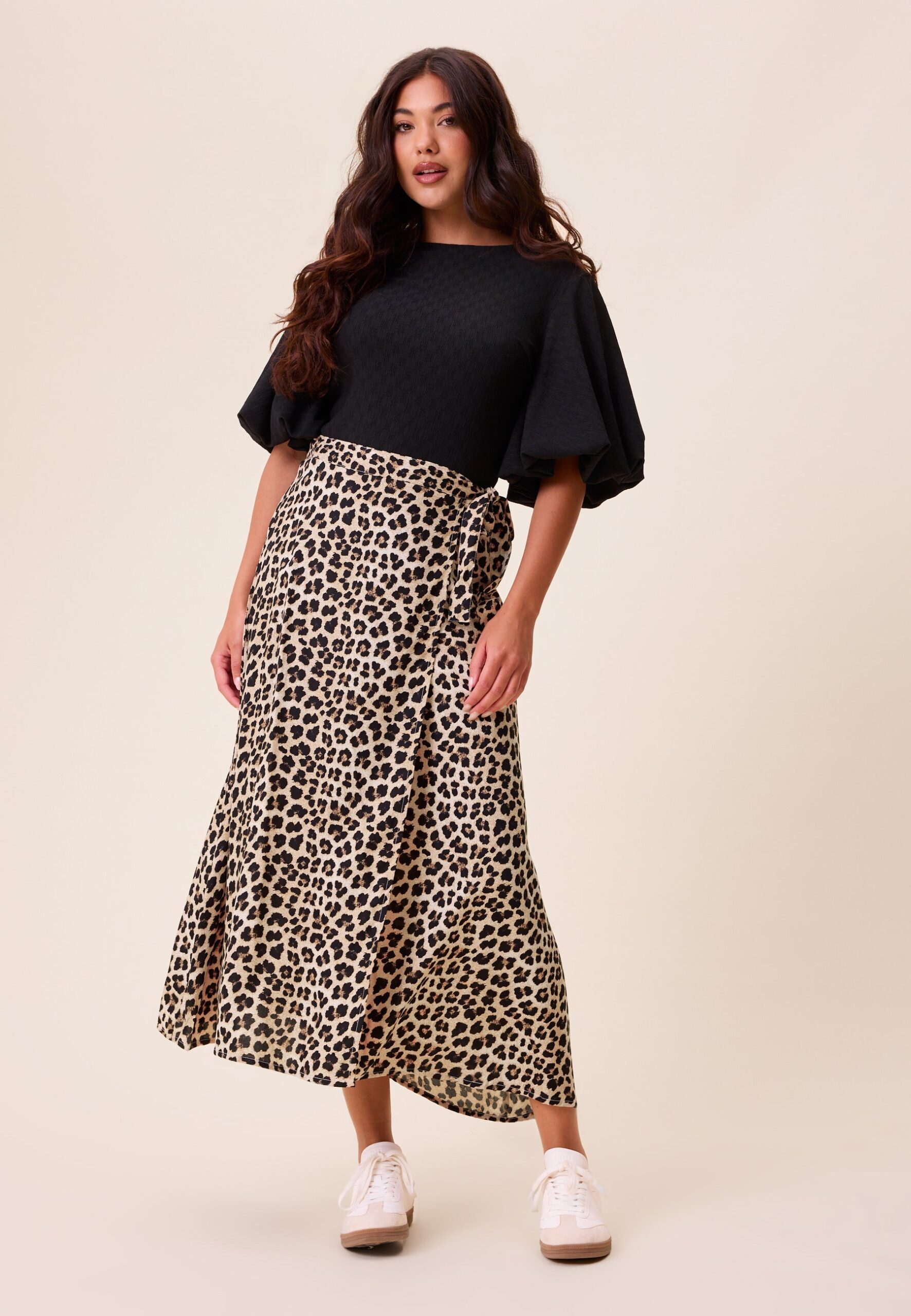 Viscose Midi Wrap Skirt Viscose Midi Wrap Skirt
