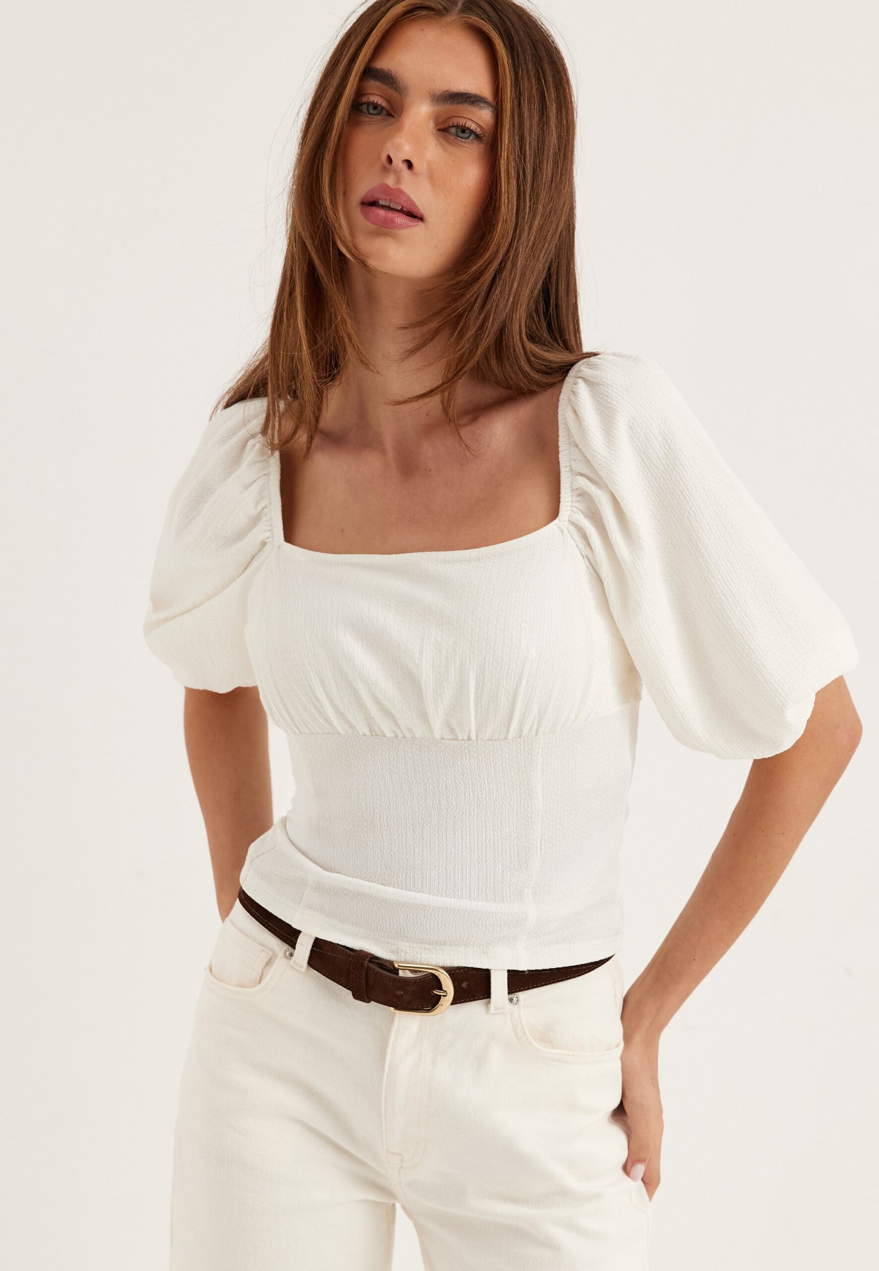 Volume Sleeve Top Volume Sleeve Top