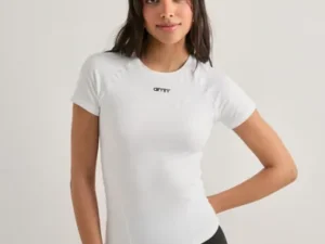 Aim'n - Hvid - Soft Basic Short Sleeve