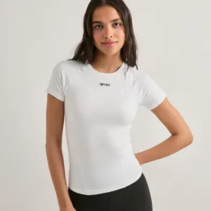 Aim'n - Hvid - Soft Basic Short Sleeve