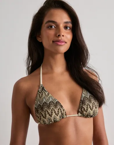 BECKSÖNDERGAARD - Mønstret - Amber Bel Bikini Top