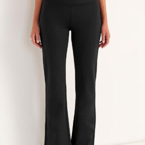 Bootcut-bukser Premium i Punto di Roma jersey Mona