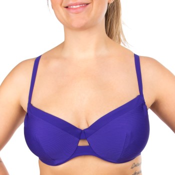 Chantelle Vibrant Covering Underwire Bikini Bra Blå D 70 Dame Chantelle Vibrant Covering Underwire Bikini Bra Blå D 70 Dame