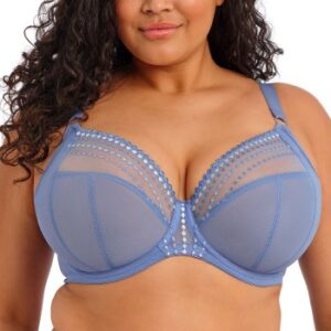 Elomi BH Matilda Underwired Plunge Bra Blå I 90 Dame