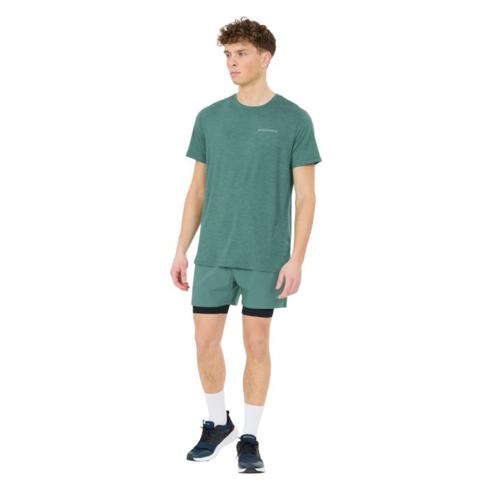 Endurance Abdon Melange SS Tee Str. L Grøn Herre Endurance Abdon Melange SS Tee Str. L Grøn Herre